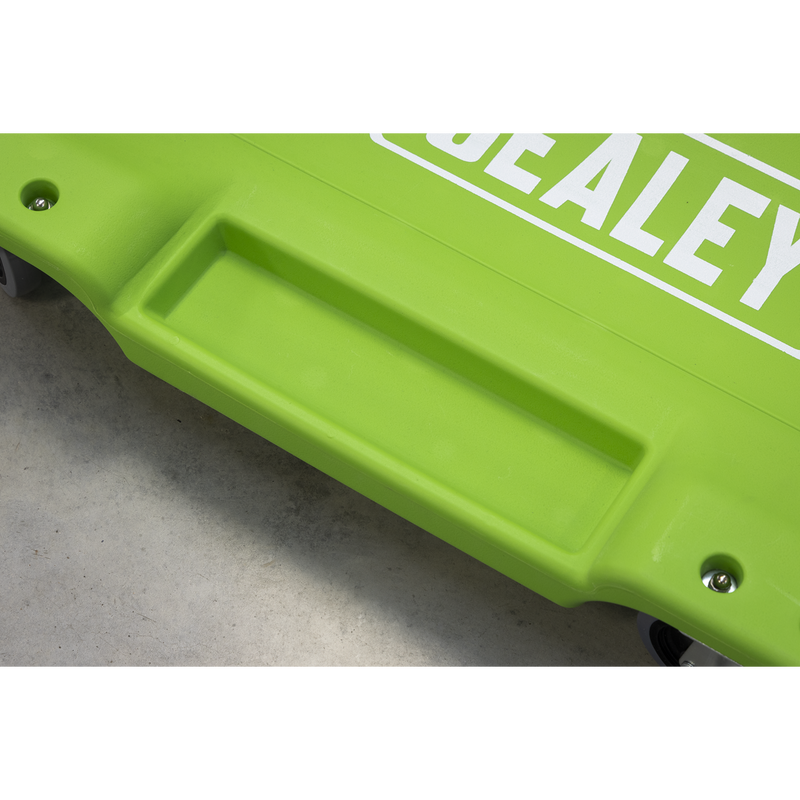 Sealey Composite Creeper SCR80HV 135kg Capacity Hi-Vis Green
