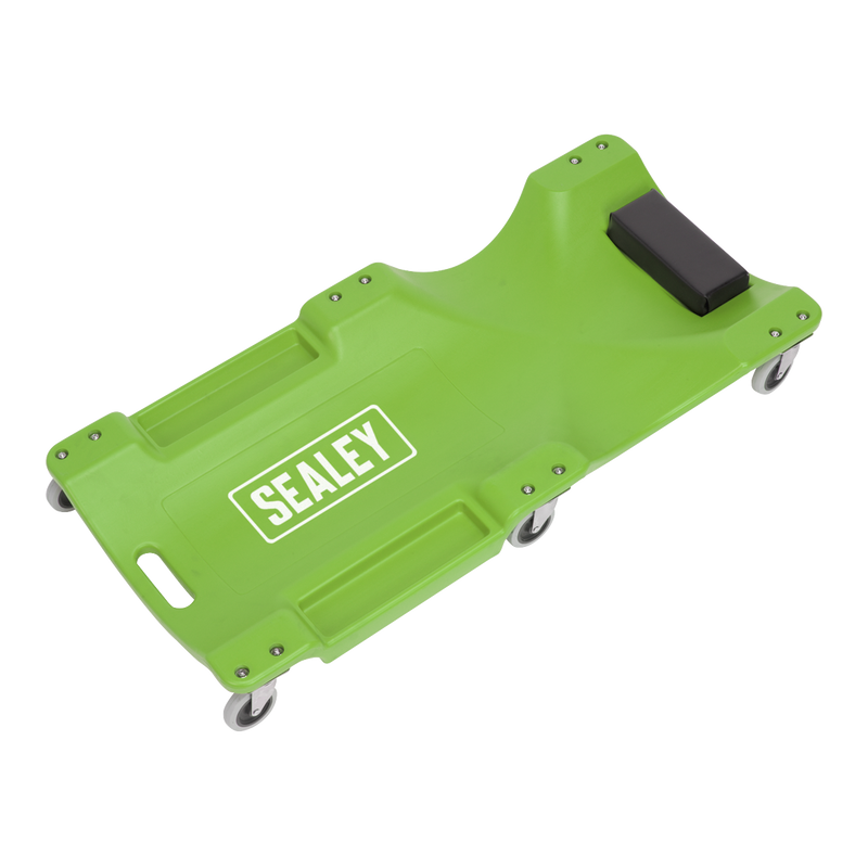 Sealey Composite Creeper SCR80HV 135kg Capacity Hi-Vis Green
