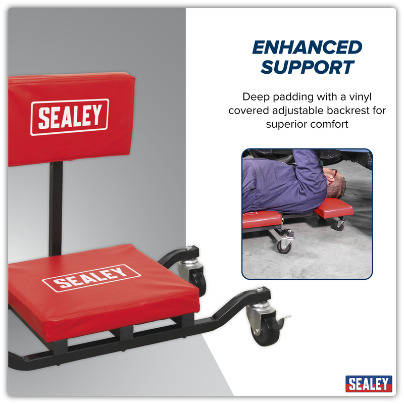 Sealey Low Level Creeper SCR85 150kg Capacity