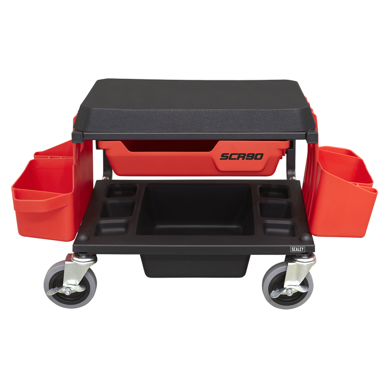 Sealey Mechanic's Deluxe Detailing Utility Seat 150kg Capacity