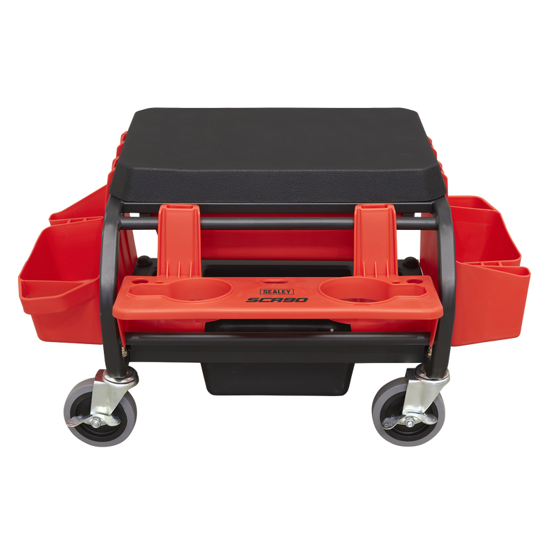 Sealey Mechanic's Deluxe Detailing Utility Seat 150kg Capacity
