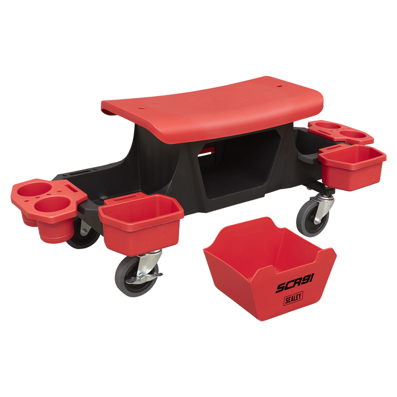 Sealey Mechanic's Detailing Utility Seat 150kg Capacity