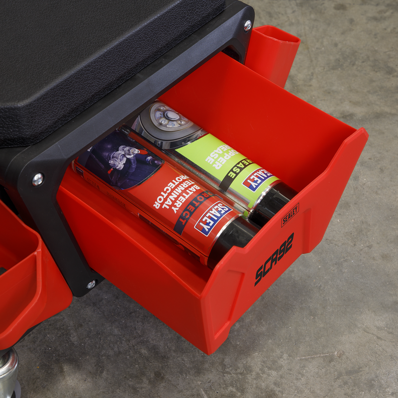 Sealey Mechanic's Detailing Utility Seat 150kg Capacity