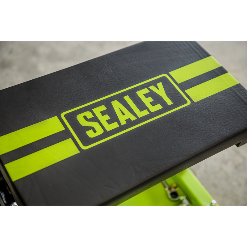 Sealey Mechanic's Utility Seat SCR9HV 110kg Capacity