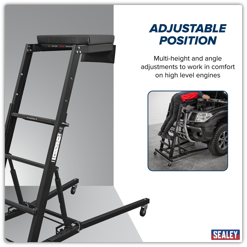 Sealey Topside Engine Bay Creeper SCRT01 150kg Capacity