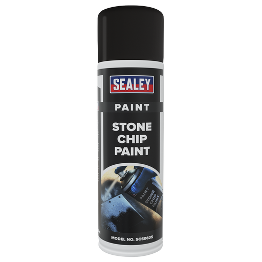 Sealey Stone Chip Paint 500ml - Pack of 6