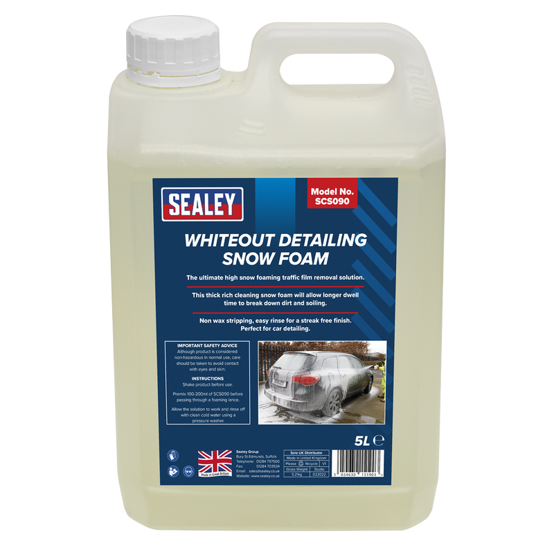 Sealey Snow Foam 5L SCS090 for Car Detailing