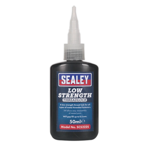 Sealey Low Strength Thread Lock 50ml SCS222S