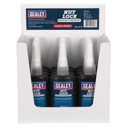 Sealey Medium Strength Nut Lock 50ml - Pack of 12