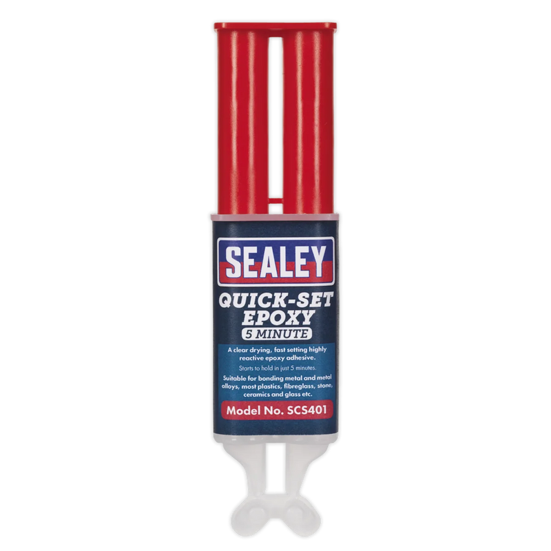 Sealey Quick-Set Epoxy Adhesive 25ml - 5 Minute Cure