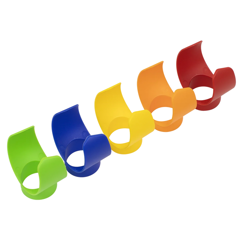 Sealey Pressure Sprayer Colour-Coded Caps 5 Piece Set