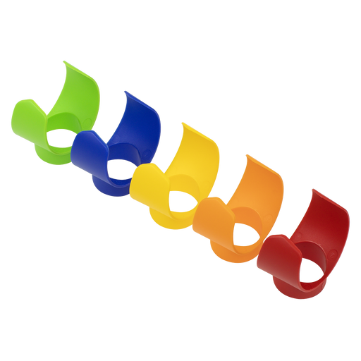 Sealey Pressure Sprayer Colour-Coded Caps 5 Piece Set