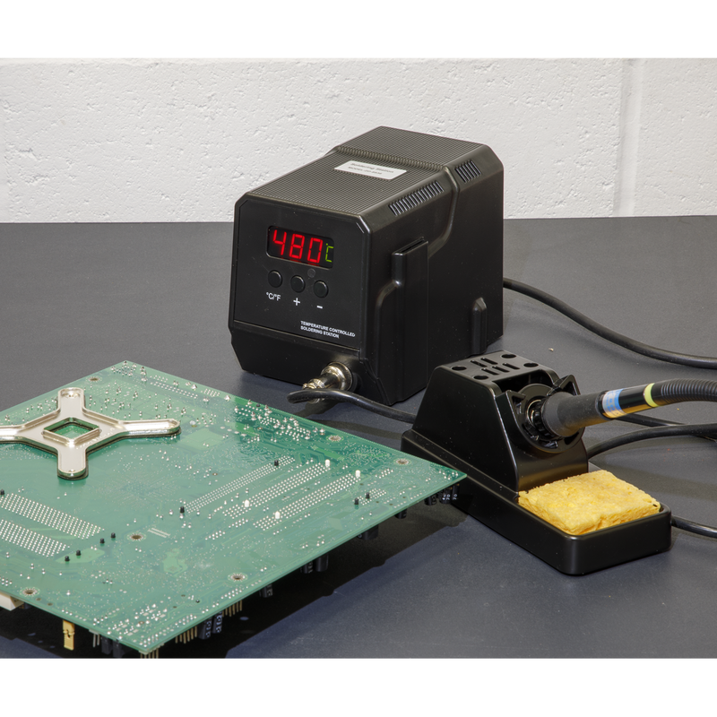 Sealey Soldering Station 60W SD006 with LCD Display