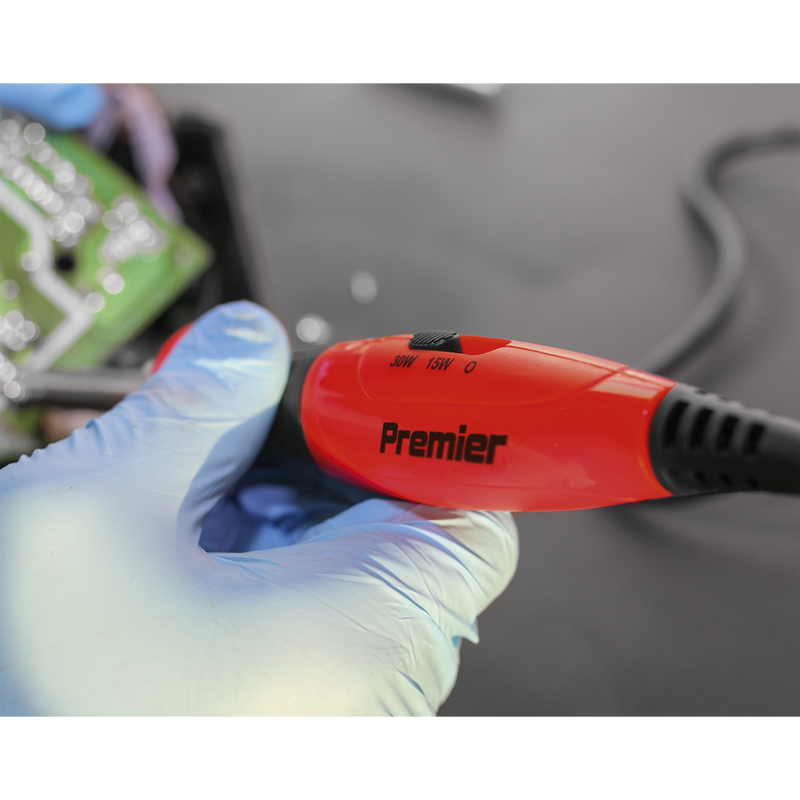 Sealey Premier Soldering Iron SD1530 15/30W Dual Wattage