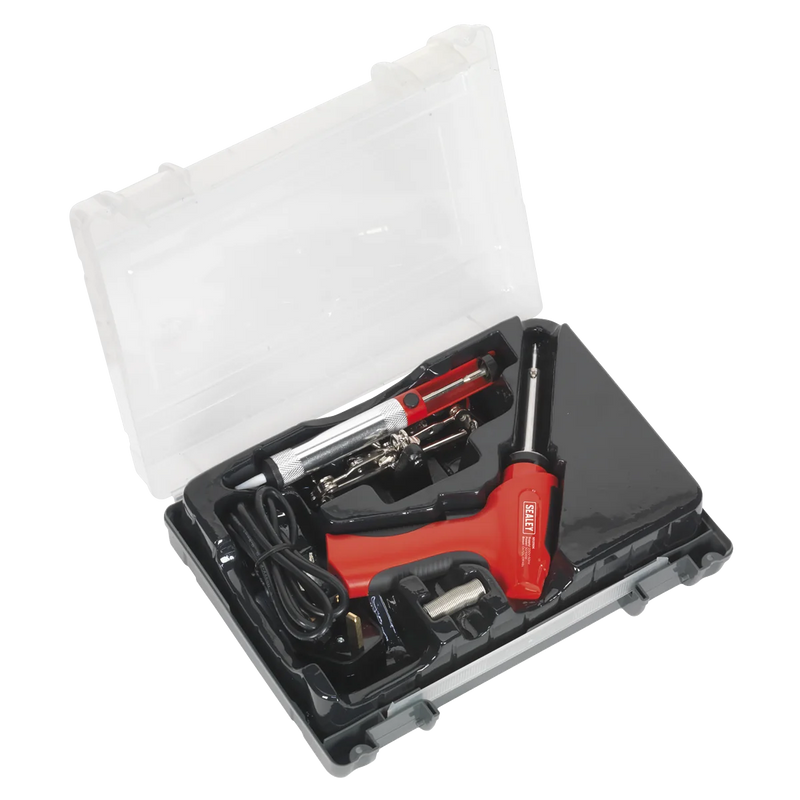 Sealey Soldering Kit SD250K 30/100W Dual Powered Gun