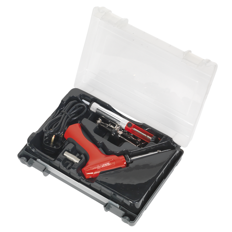 Sealey Soldering Kit SD250K 30/100W Dual Powered Gun