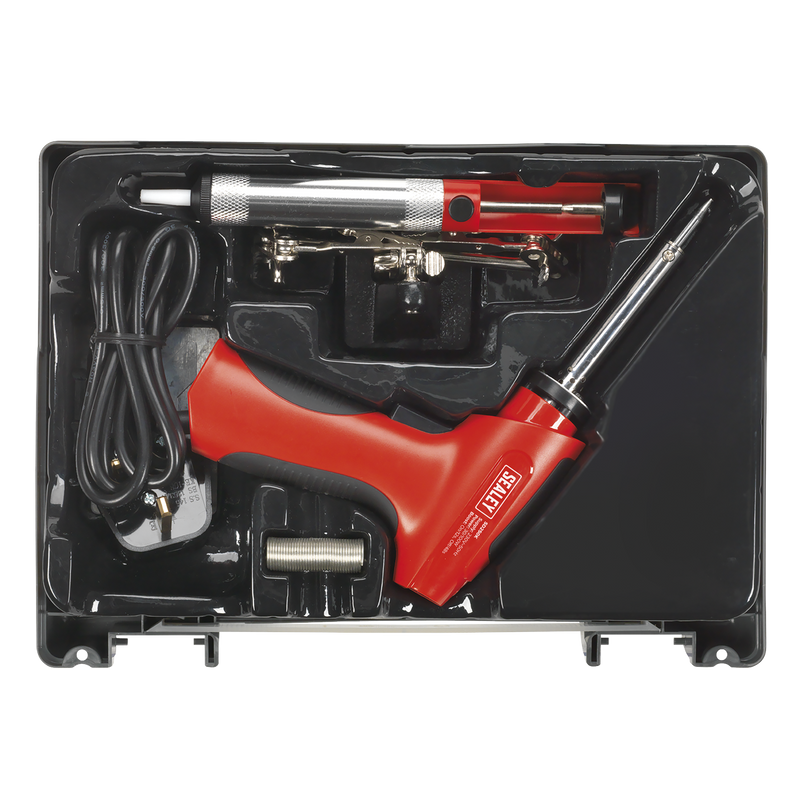 Sealey Soldering Kit SD250K 30/100W Dual Powered Gun