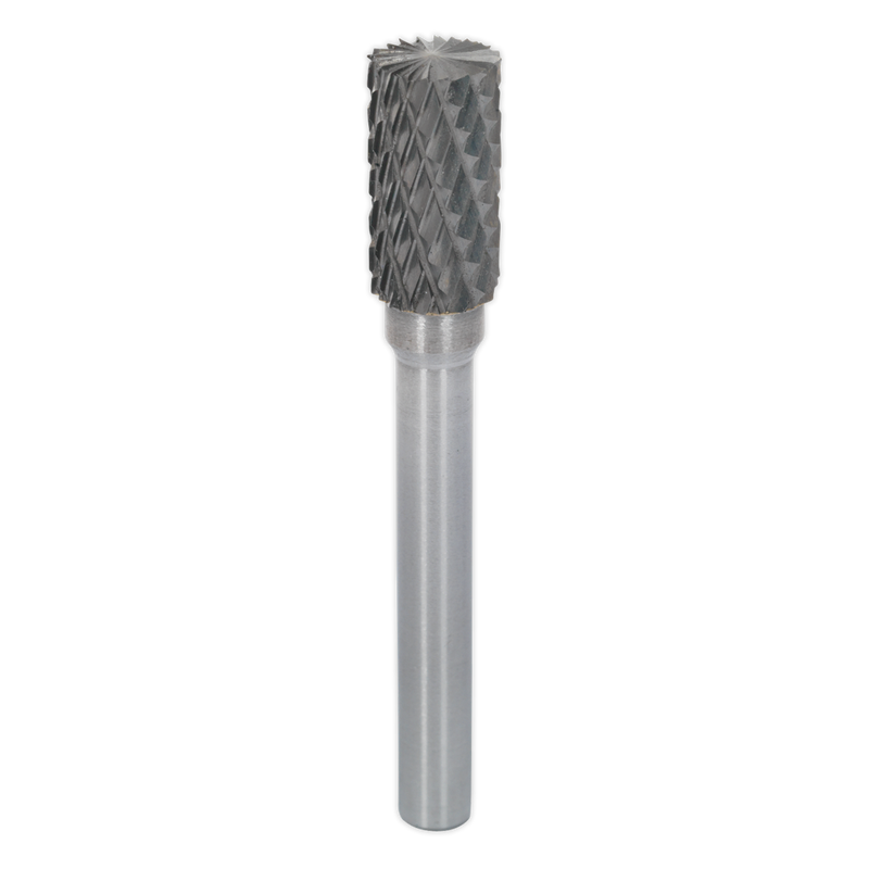 Sealey Cylindrical Rotary Burr 10mm Tungsten Carbide SDB01