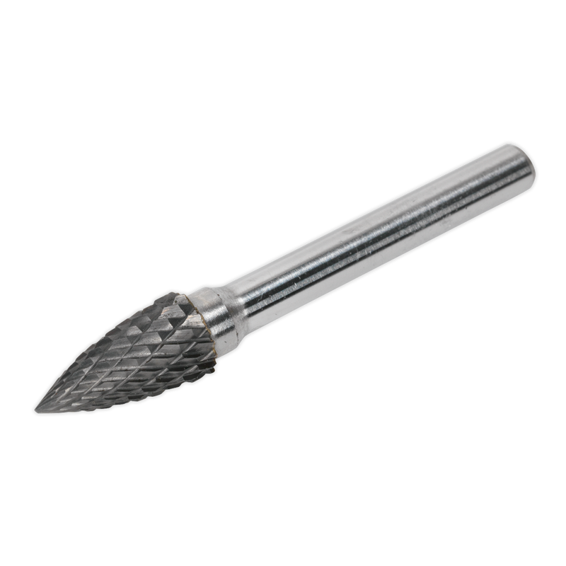 Sealey Arc Pointed Nose Tungsten Carbide Rotary Burr 10mm