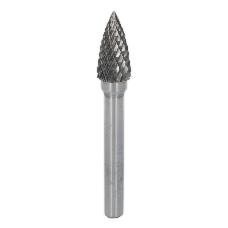 Sealey Arc Pointed Nose Tungsten Carbide Rotary Burr 10mm