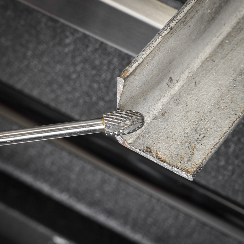 Sealey Tungsten Carbide Rotary Burr SDB04XL 10mm Extra-Long