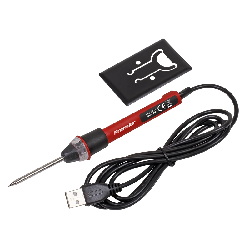 Sealey Premier USB Soldering Iron 8W Model SDL12