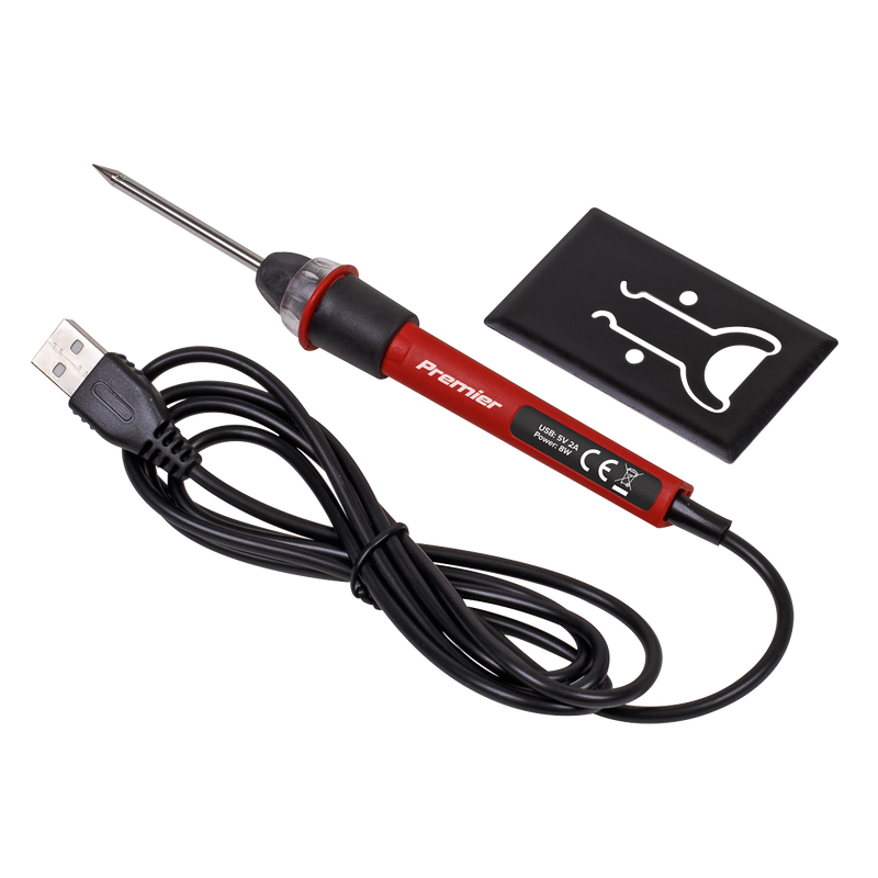Sealey Premier USB Soldering Iron 8W Model SDL12