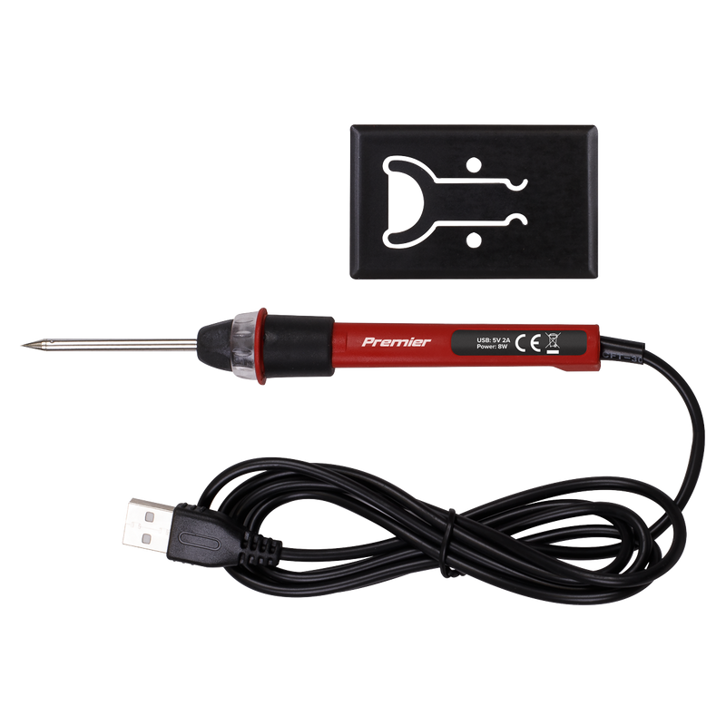 Sealey Premier USB Soldering Iron 8W Model SDL12