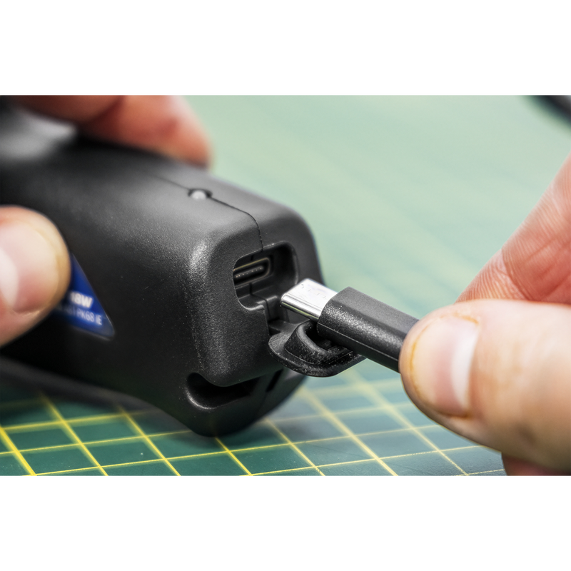 Sealey Rechargeable Hot Stapler SDL16 18W for Plastic Repairs