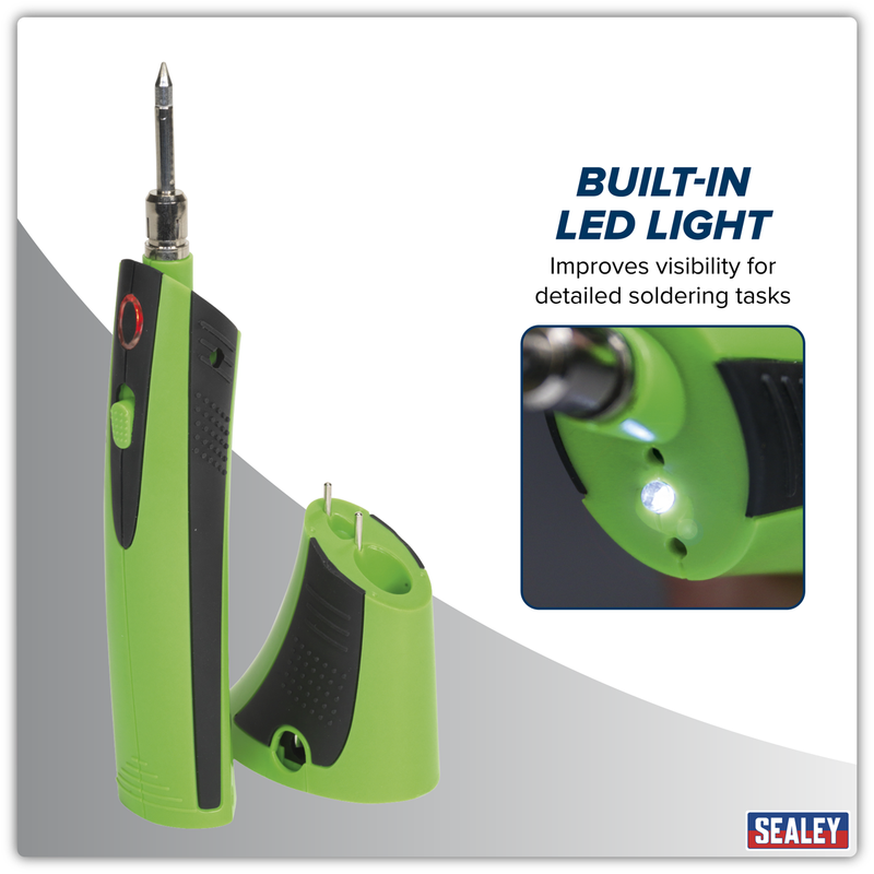 Sealey Premier Rechargeable Soldering Iron SDL6 6W Lithium-ion