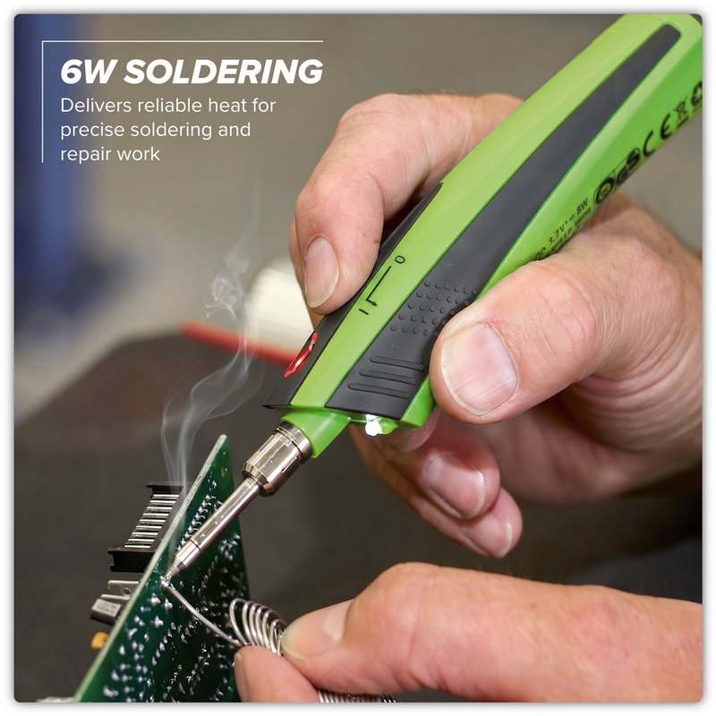 Sealey Premier Rechargeable Soldering Iron SDL6 6W Lithium-ion