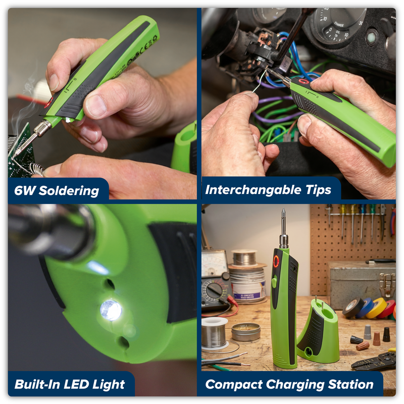 Sealey Premier Rechargeable Soldering Iron SDL6 6W Lithium-ion