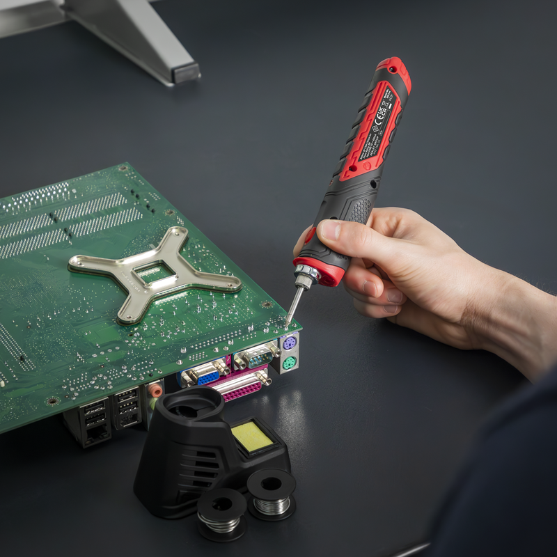 Sealey Premier Rechargeable Soldering Iron SDL7 8W Lithium-ion
