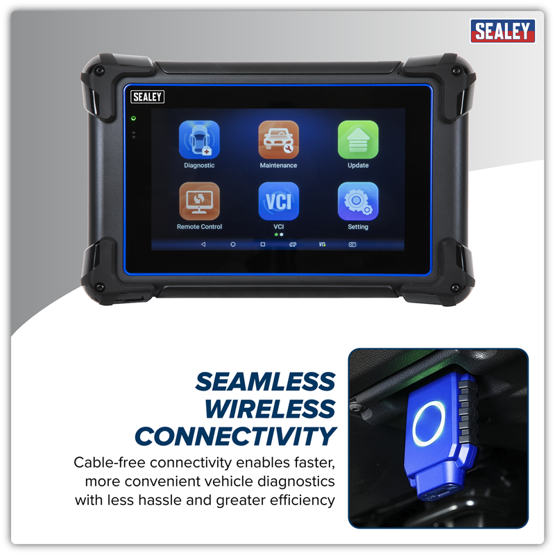 Sealey Diagnostic Tablet SDS1 7" Screen Android 7.1.2