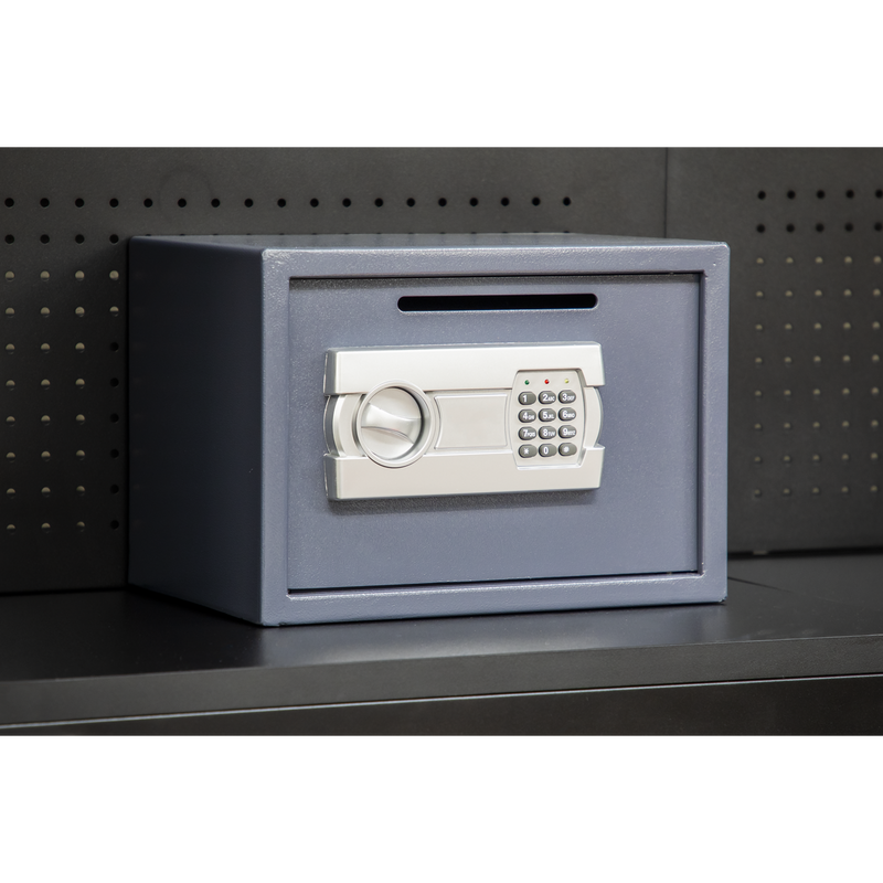 Sealey Electronic Security Safe with Deposit Slot 350x250x250mm
