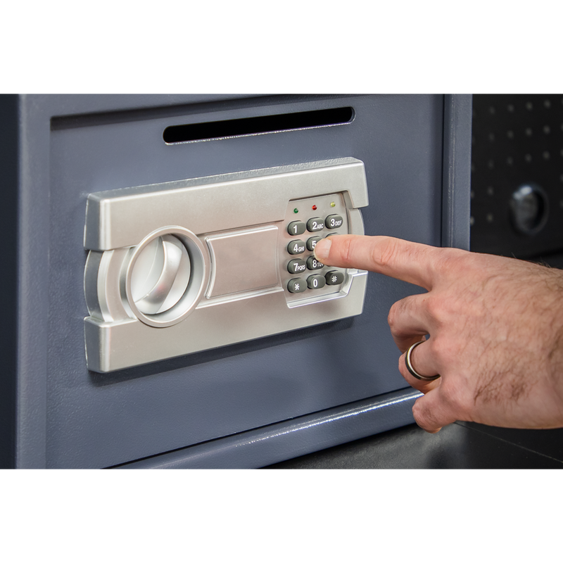 Sealey Electronic Security Safe with Deposit Slot 350x250x250mm