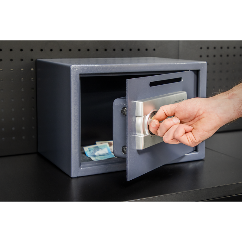 Sealey Electronic Security Safe with Deposit Slot 350x250x250mm