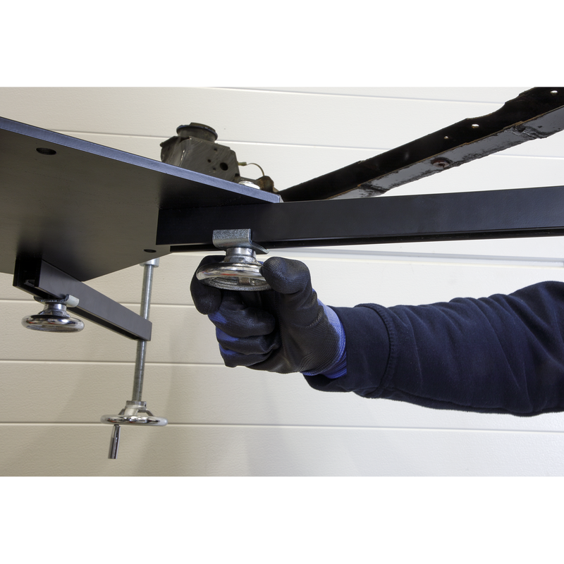 Sealey Subframe Cradle & 500kg Transmission Jack Combo