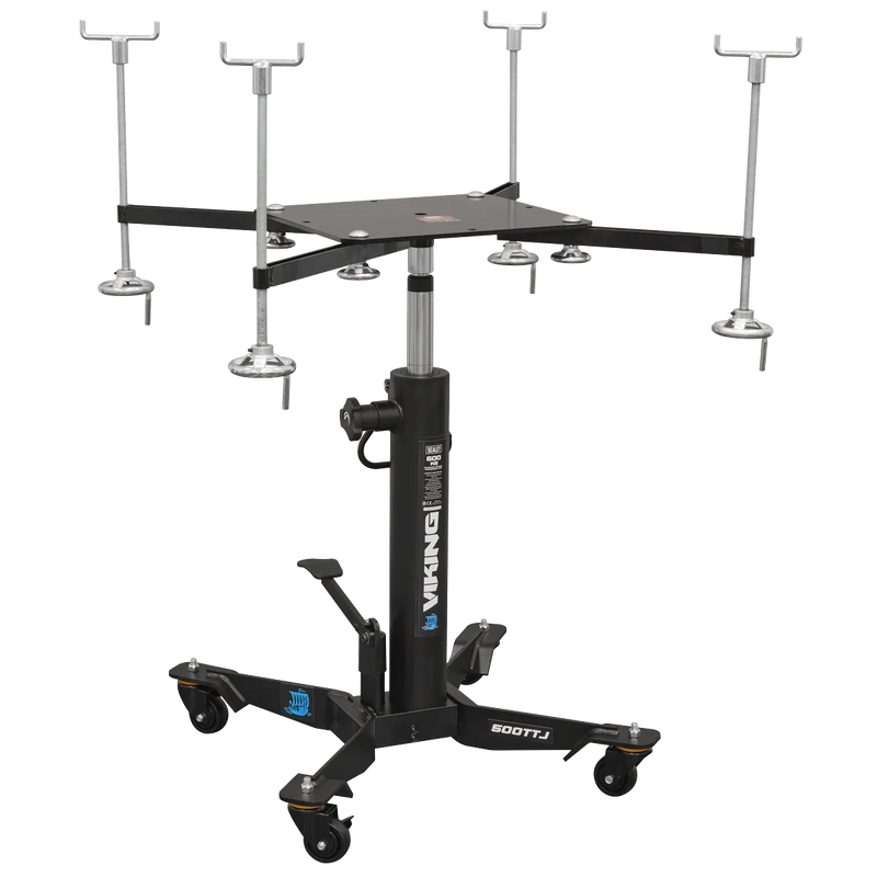 Sealey Subframe Cradle & 500kg Transmission Jack Combo