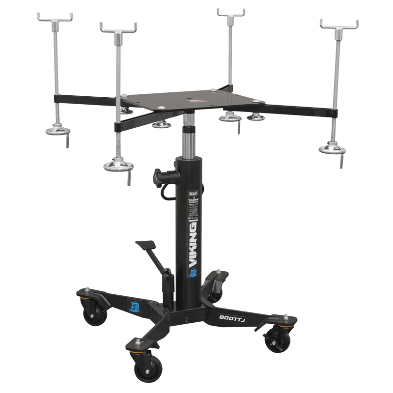Sealey Subframe Cradle & 800kg Transmission Jack Combo
