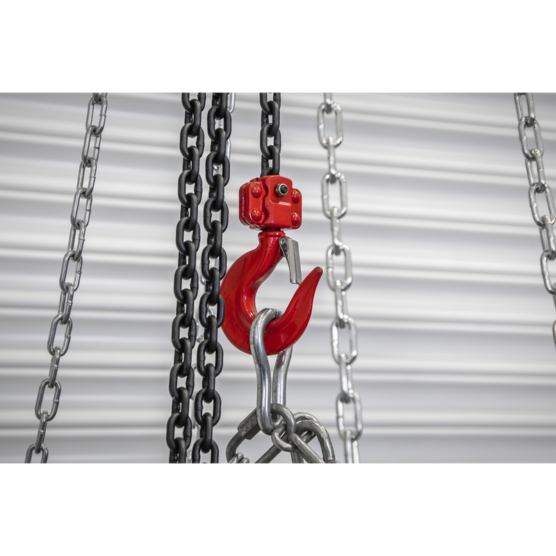 Sealey Portable Gantry Frame with Geared Trolley Combo 1 Tonne