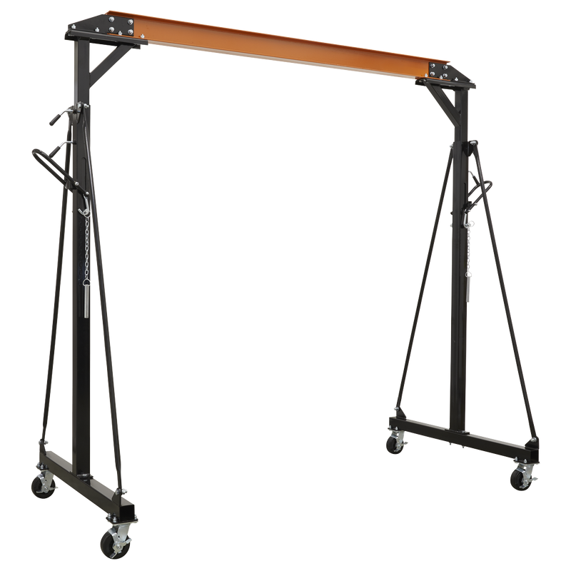 Sealey Portable Lifting Gantry Frame 0.5 Tonne 2600mm Width
