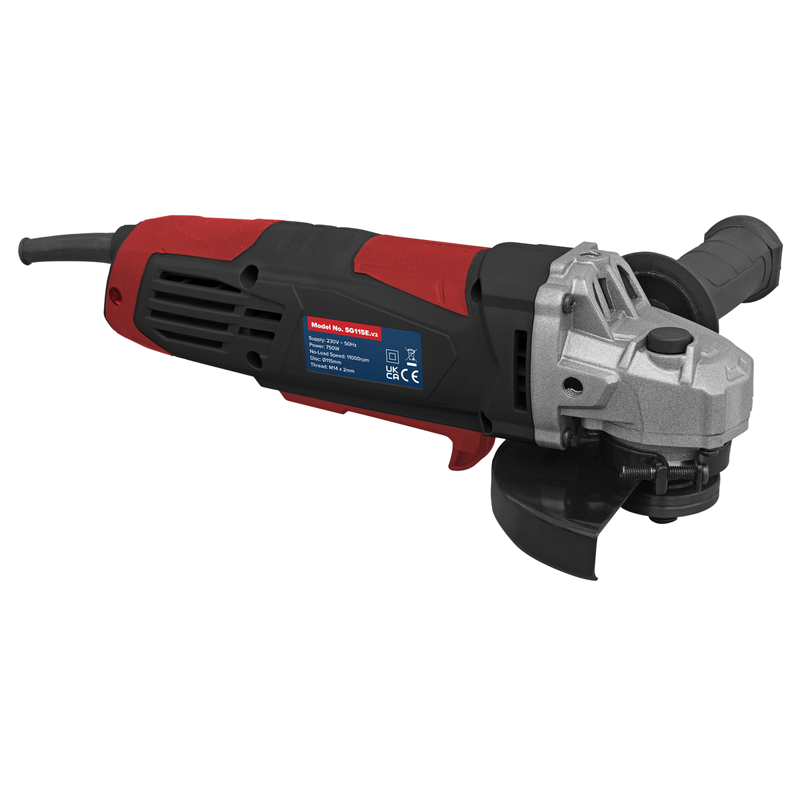 Sealey Angle Grinder 115mm 750W SG115E
