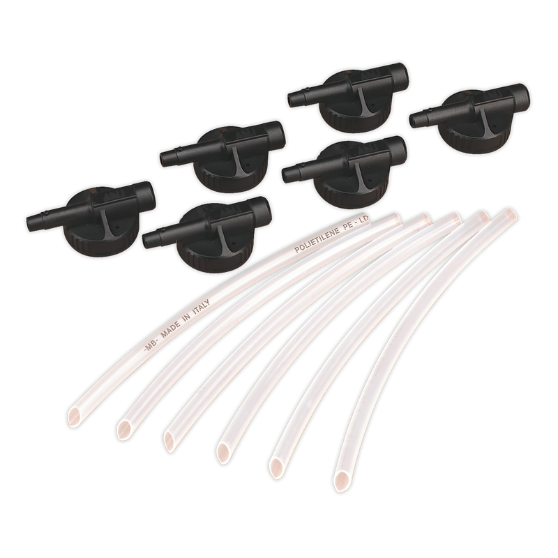 Sealey Disposable Heads & Tubes for SG14D - Pack of 6