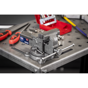 Sealey 100mm SG Iron Vice with Swivel Base