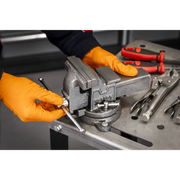 Sealey 100mm SG Iron Vice with Swivel Base