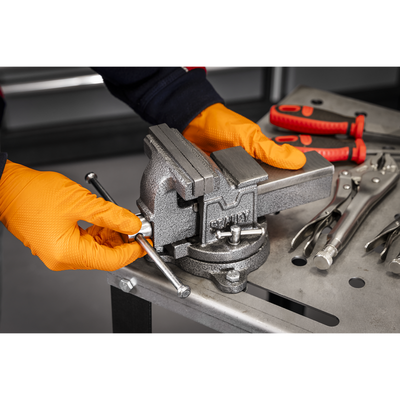 Sealey 100mm SG Iron Vice with Swivel Base