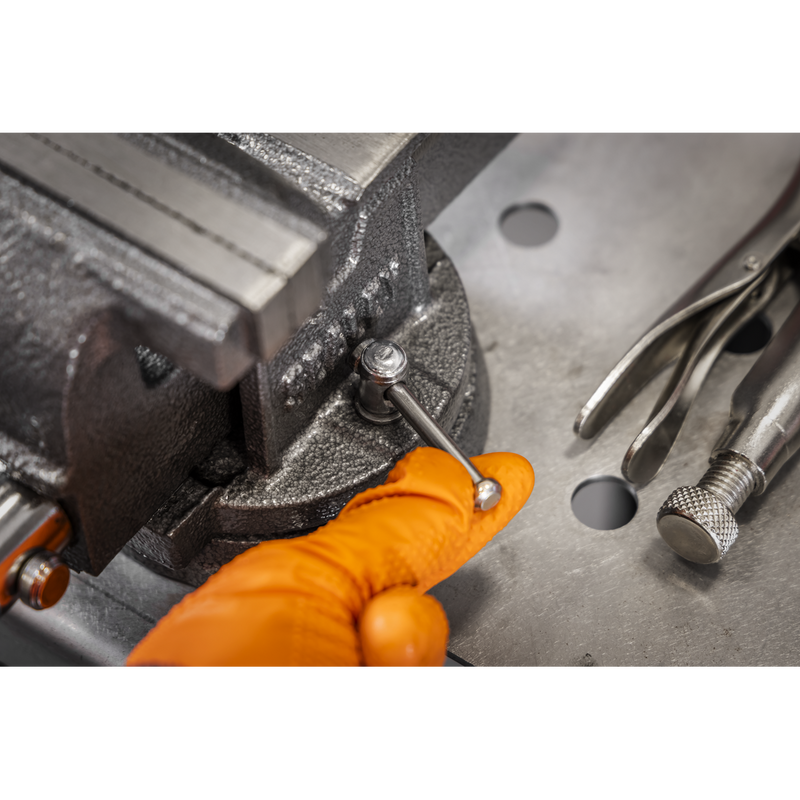 Sealey 100mm SG Iron Vice with Swivel Base