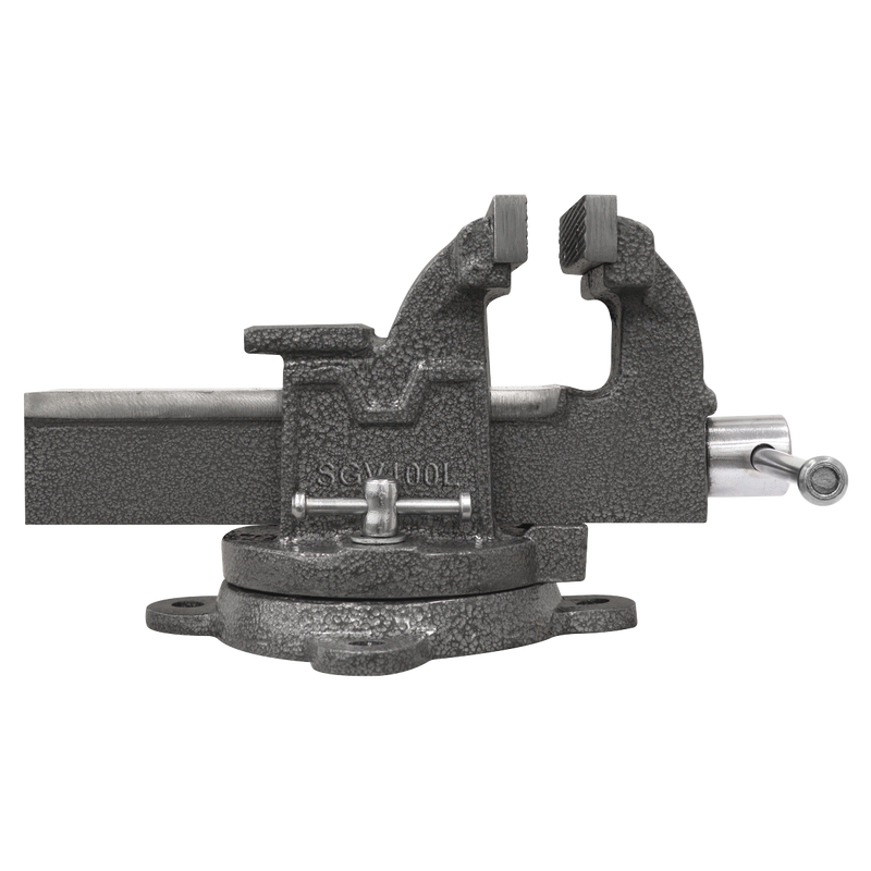 Sealey 100mm SG Iron Vice with Swivel Base