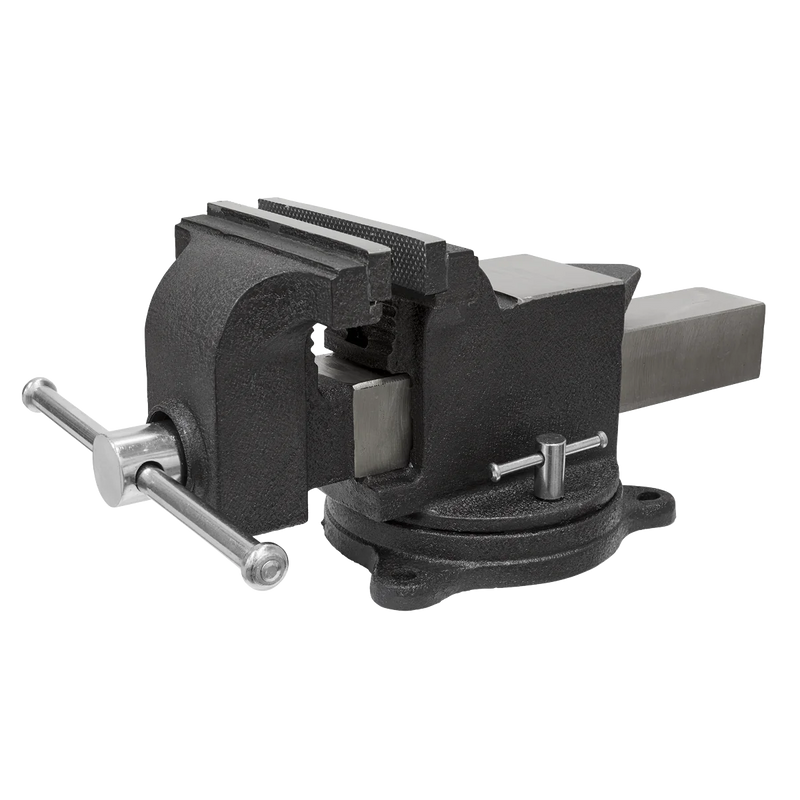 Sealey SG Iron Industrial Vice 150mm Jaw Opening 3500kg Clamping Force